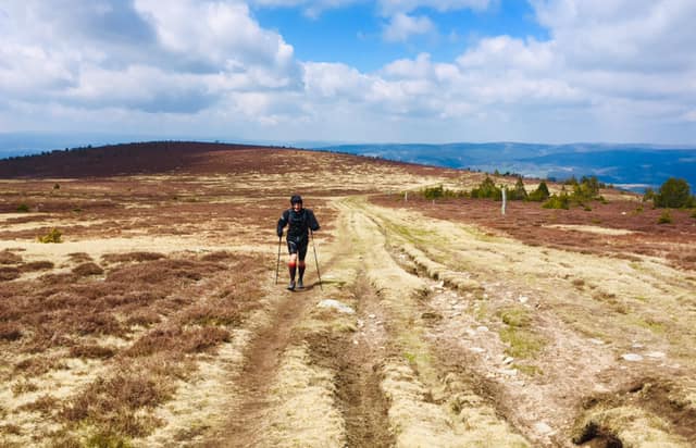 Vers le sommet de Finiels