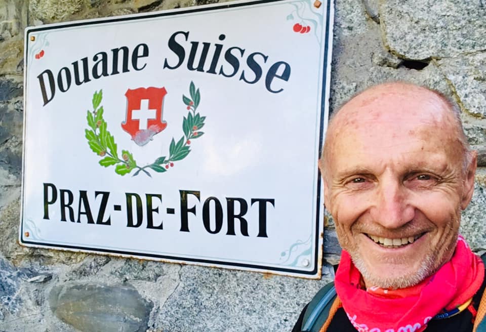 Jean-Louis Boudart sur le TMB