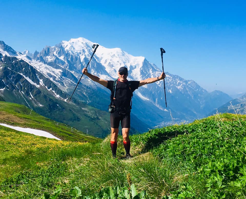 Jean-Louis Boudart sur le TMB