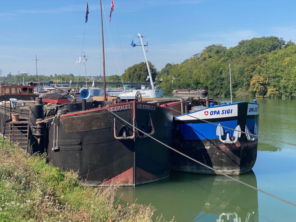 Péniches St Mammès