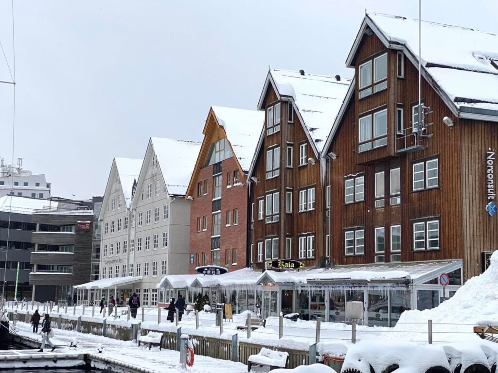 Rue de Tromsø, Norvège