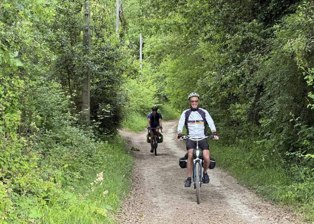 En suivant la Gironde à vélo