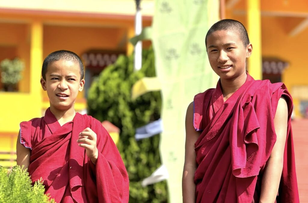 Moines tibétains Inde du Nord