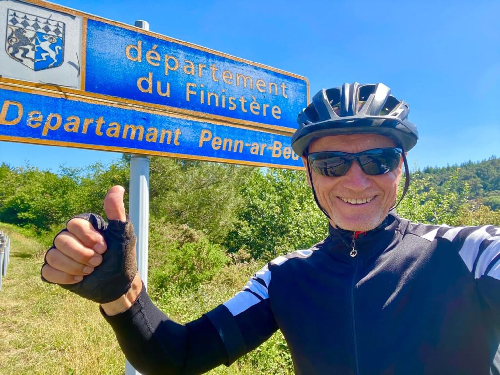 Arrivée dans le Finistère