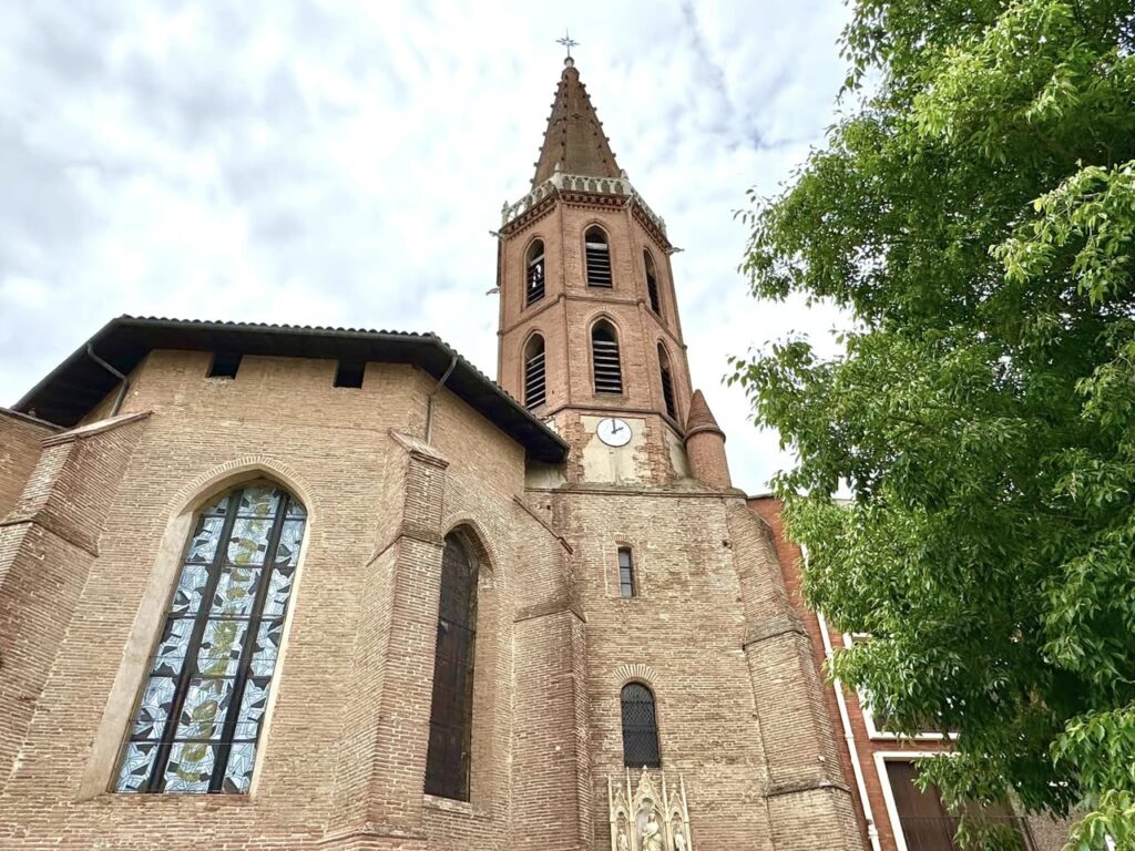 La brique rouge des Minimes à Toulouse