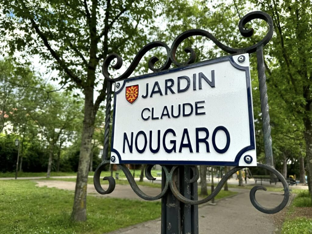 Jardin Claude Nougaro à Toulouse