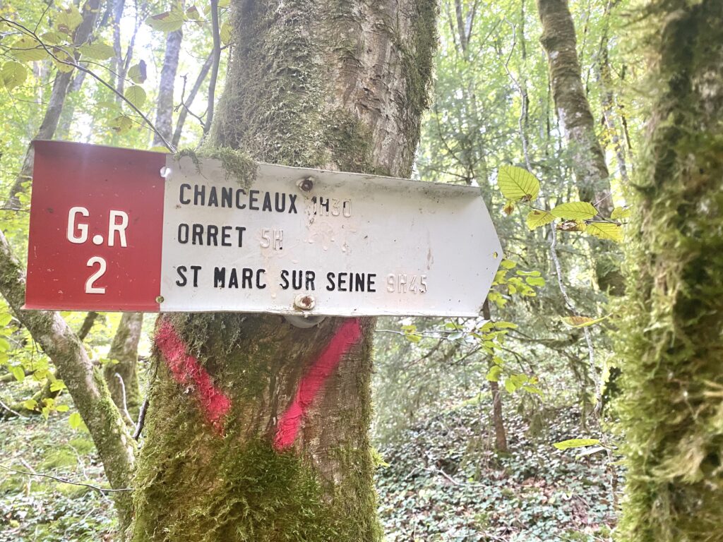 En suivant le GR2