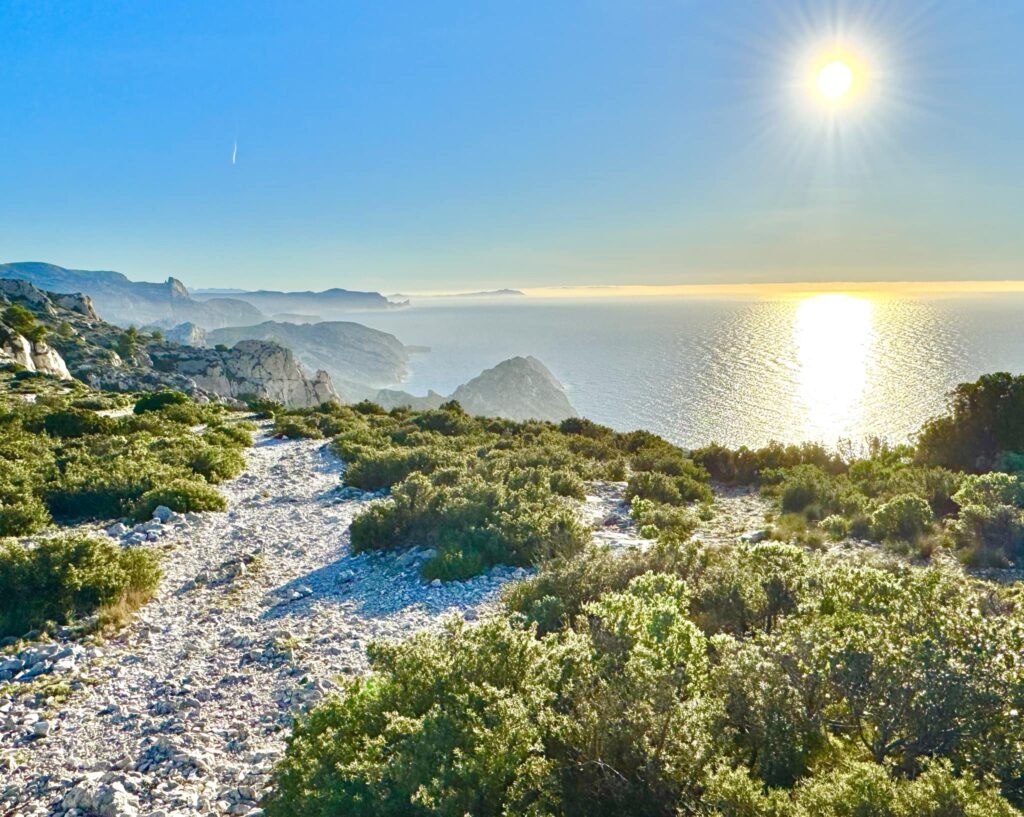 Balade matinale dans les calanques