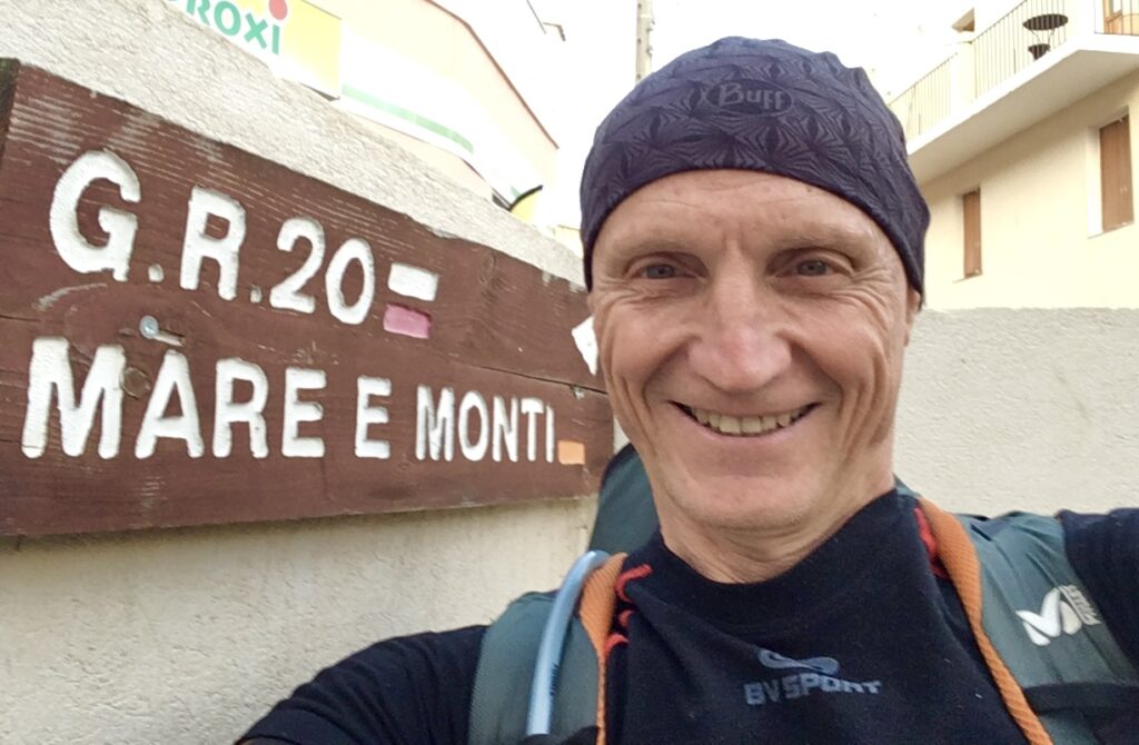 Départ GR 20 Jean-Louis Boudart