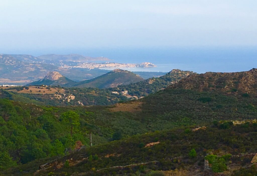 Départ de Calenzana