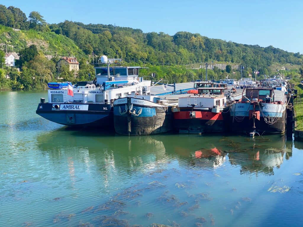 Péniches St Mammès