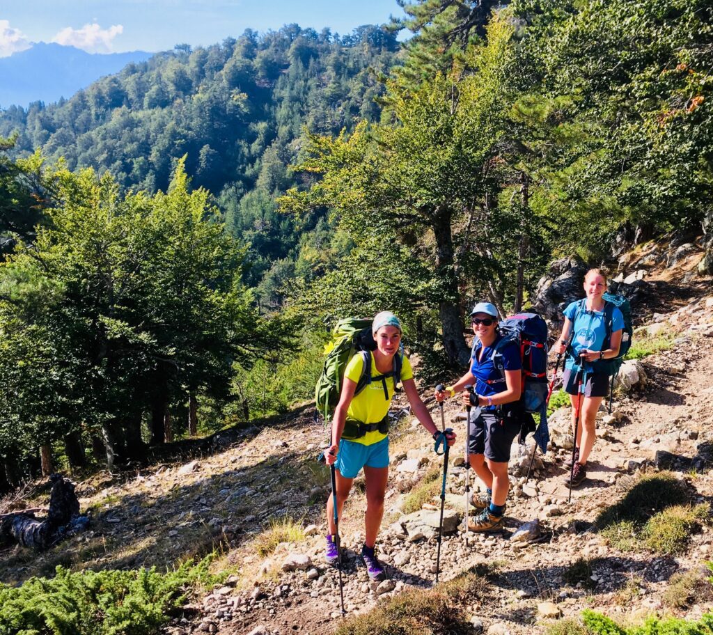 Marcheuses sur le GR 20