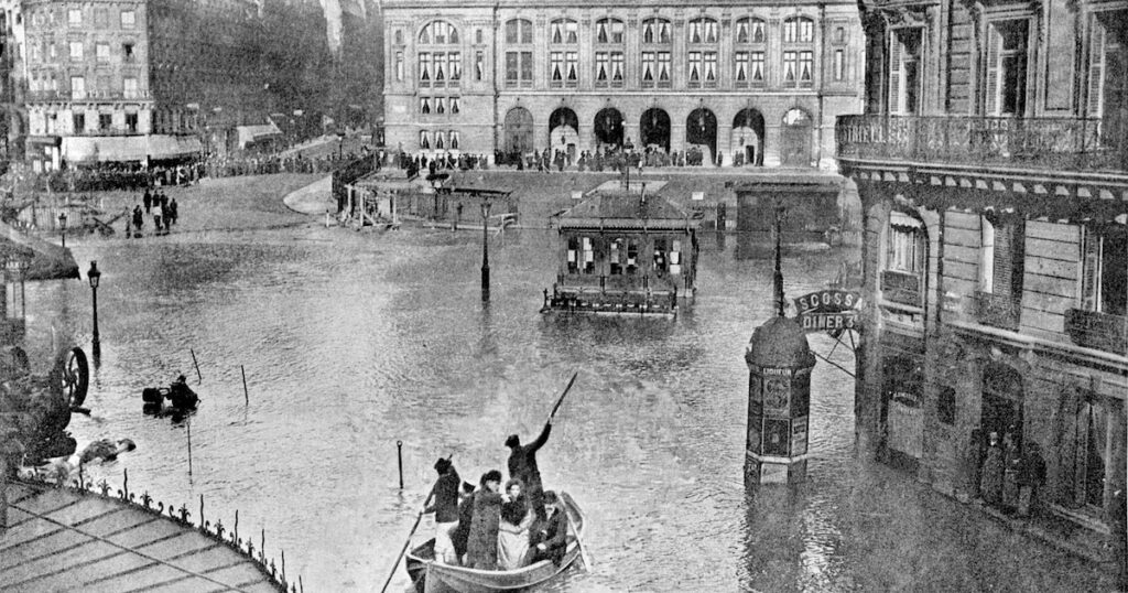 Inondation Paris 1910