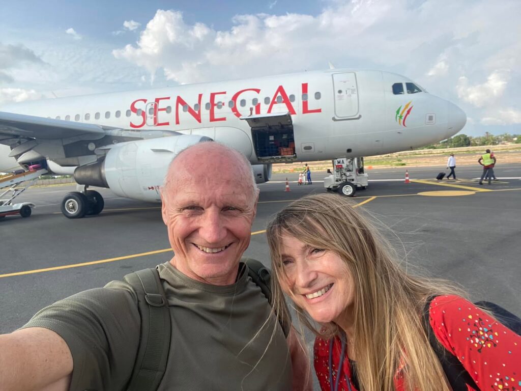 Jean-Louis Boudart s'envole pour le Sénégal