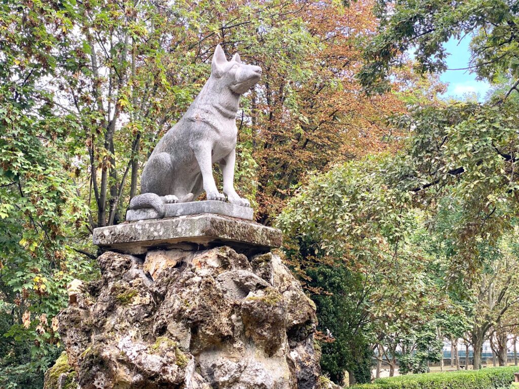 La tombe de Rintintin à Asnières-sur-Seine