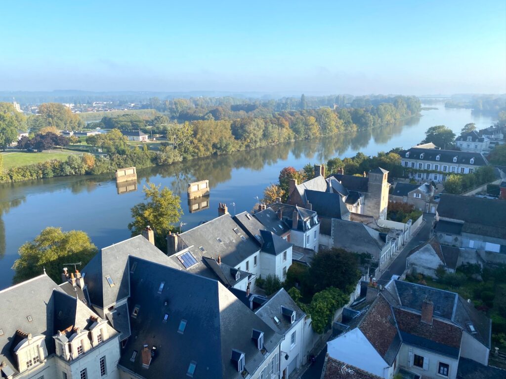 La Loire vue du château d'Amboise
