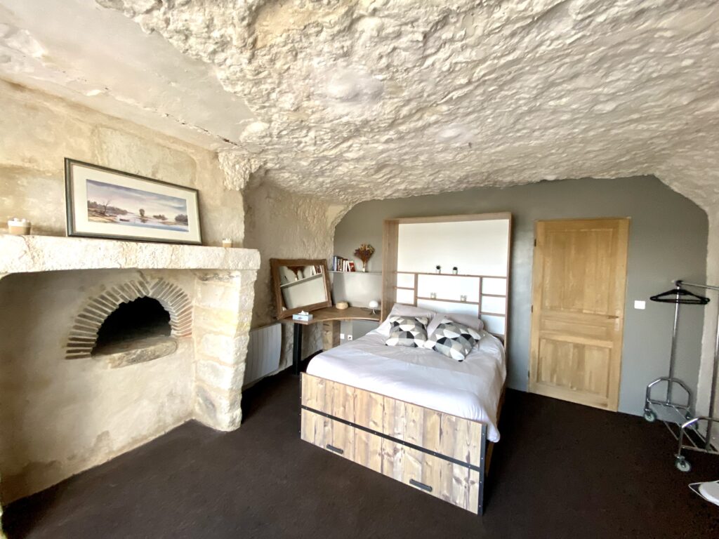 Habitat troglodytique à Rochecorbon