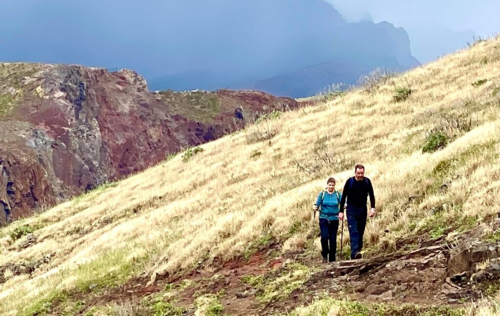 Randonneurs à Madère