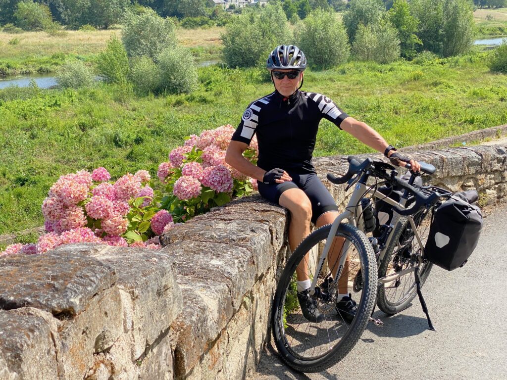 Jean-Louis Boudart sur les bords de Loire