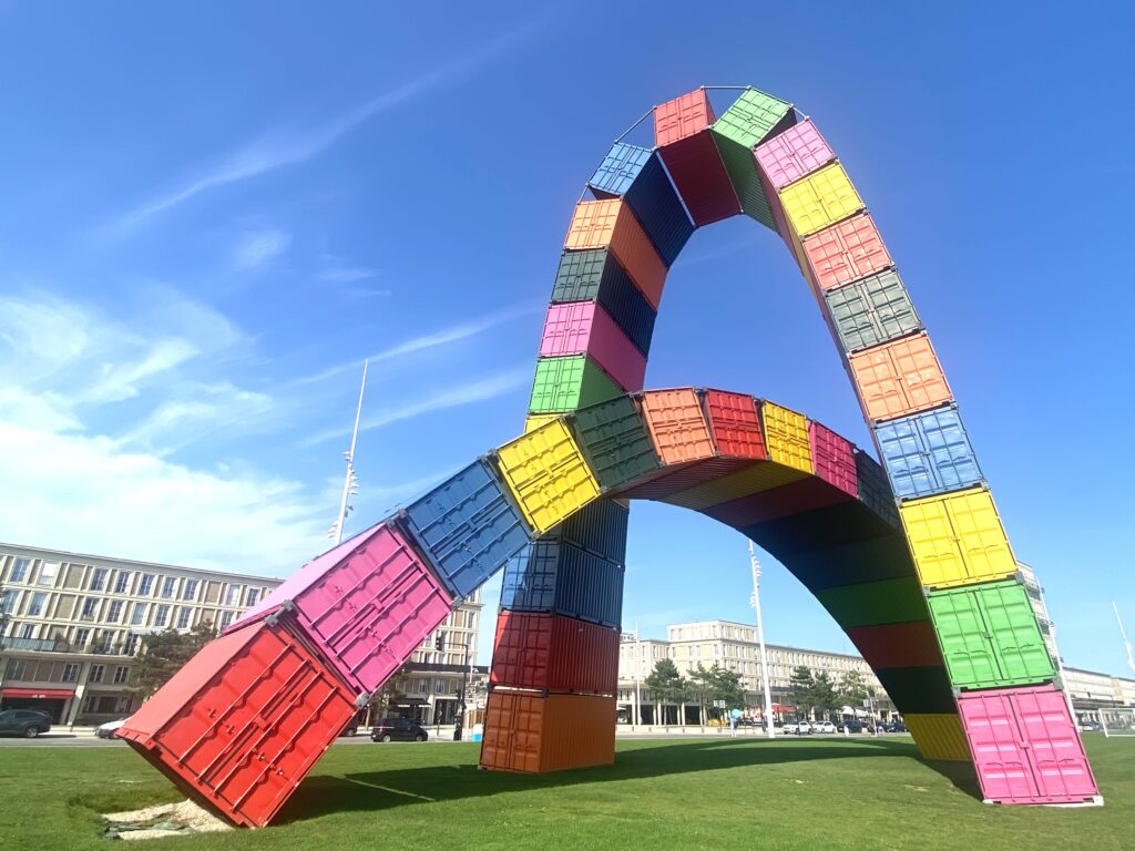 Le Havre, la Catène de conteneurs