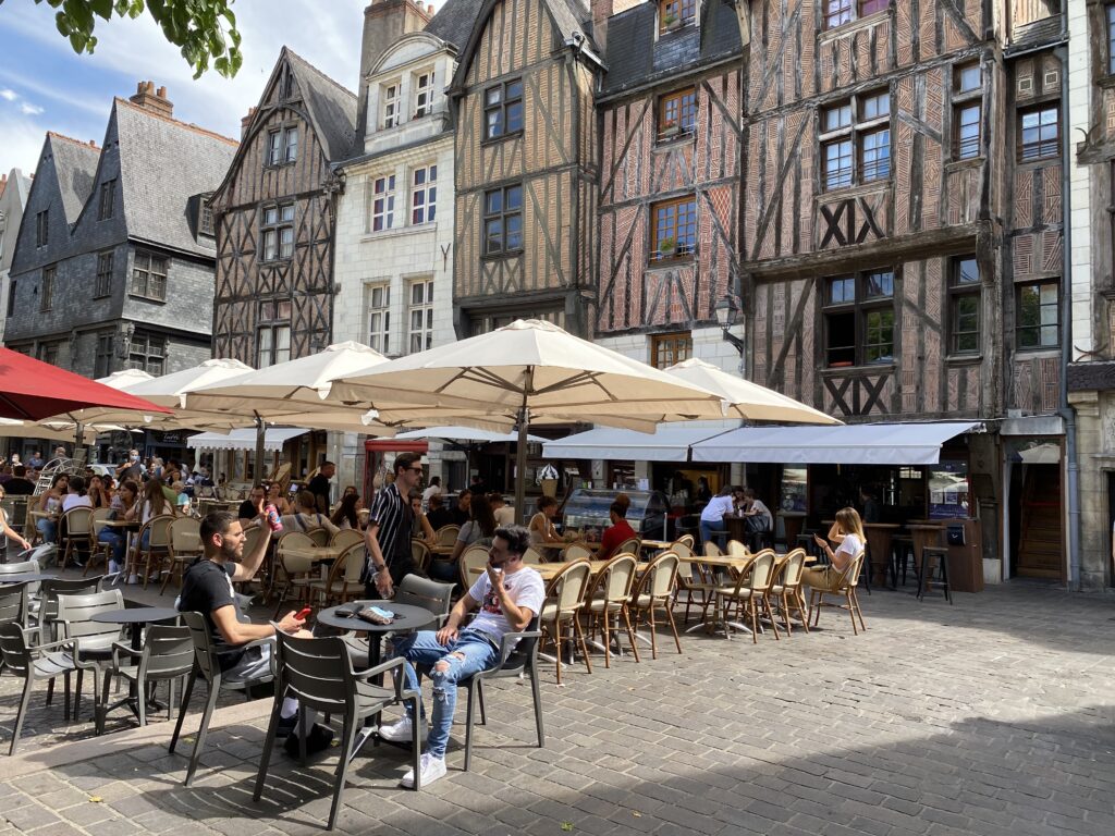 Place Plumereau à Tours