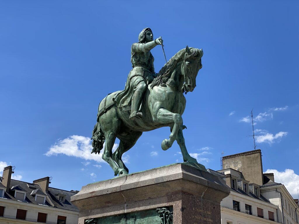 Statue de Jeanne d'Arc à Orléans