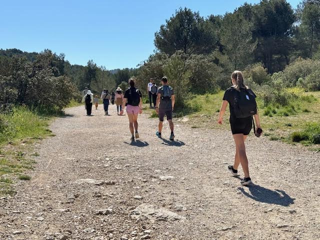 Départ randonnée Luminy, Marseille