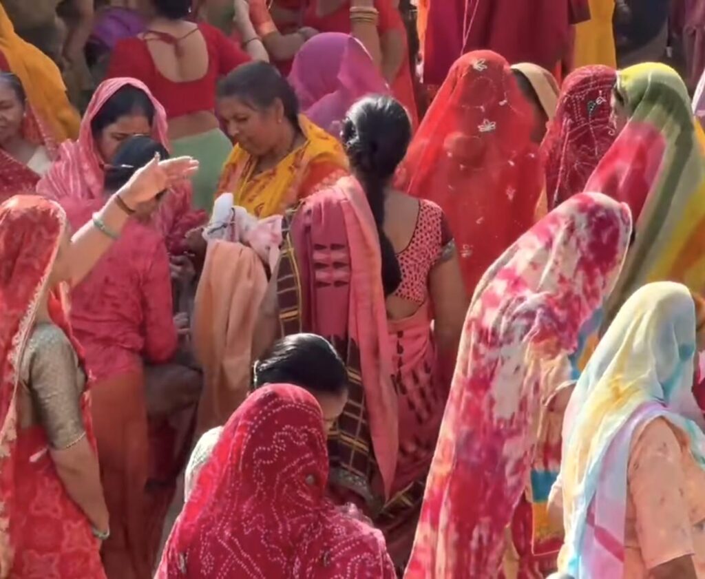 Le temple de Galta, Jaipur, Inde du Nord