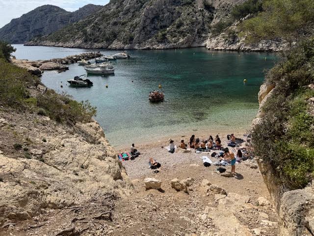 Plage à Morgiou, Marseille
