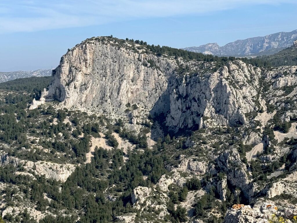 La falaise du Cancéou, Marseille