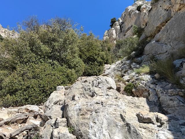 Vers le col de la Candelle, Marseille