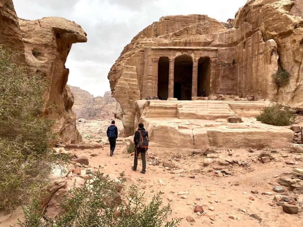 Dans le désert du Wadi Rum, Jordanie