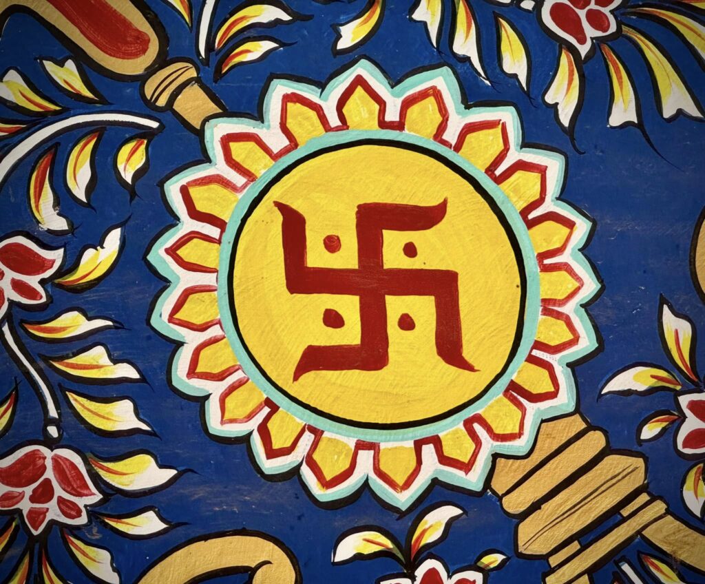 Svastika en Inde