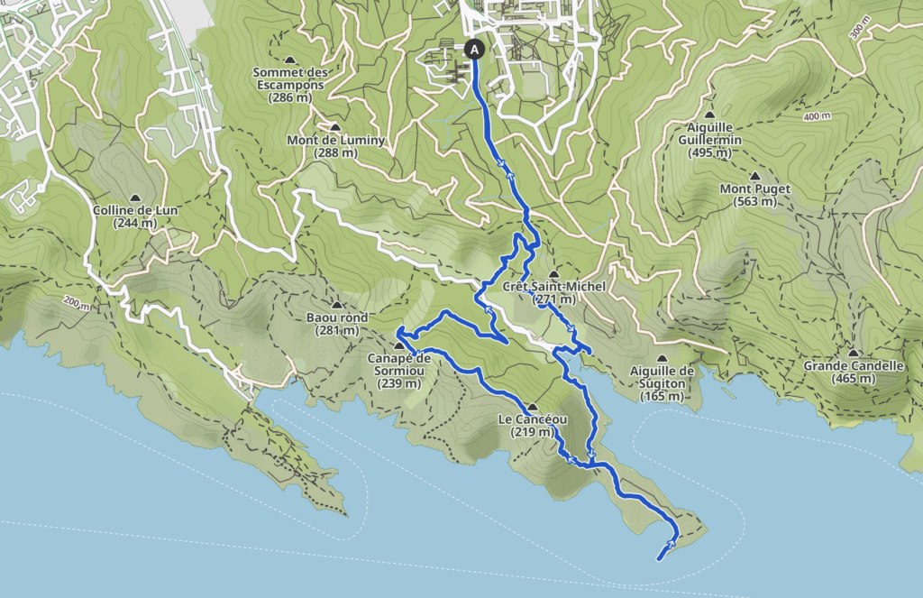 Randonnée Cap Morgiou, Marseille