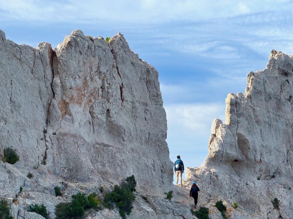 Randonnée Pas de la Demi Lune, calanques de Marseille
