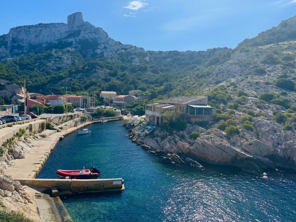 Le petit port de Callelongue, à Marseille