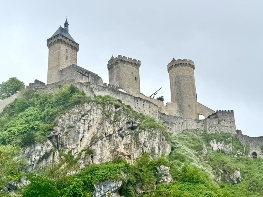 Le château de Foix (Ariège)