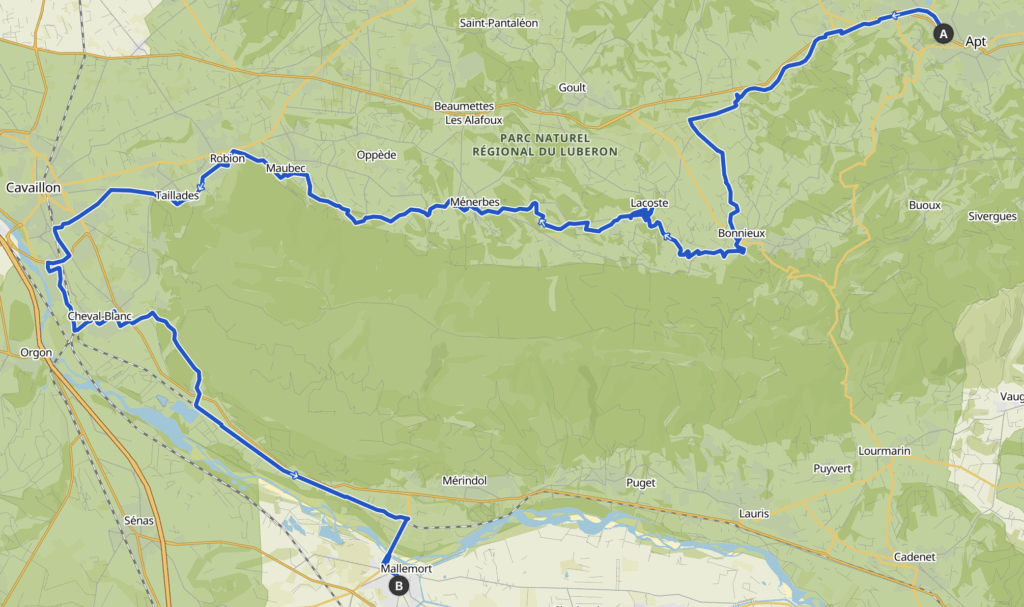 2ème étape tour du Luberon