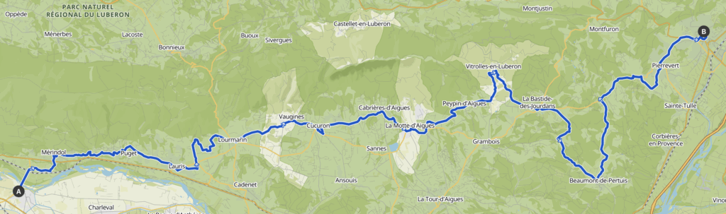 3ème étape du tour du Luberon