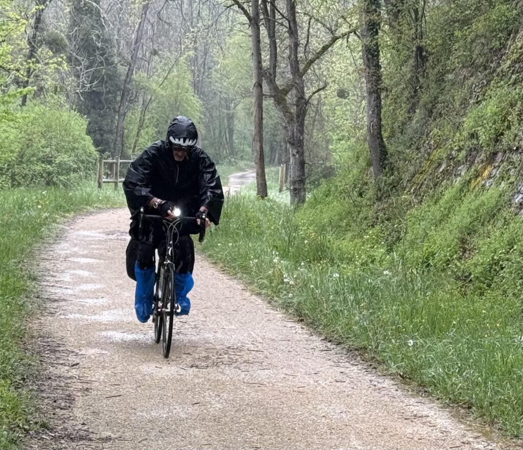 La Vélosud (V 81) sous la pluie (encore !)