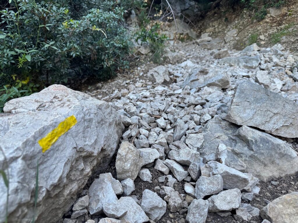 Randonnée Pas de la Demi Lune, calanques de Marseille