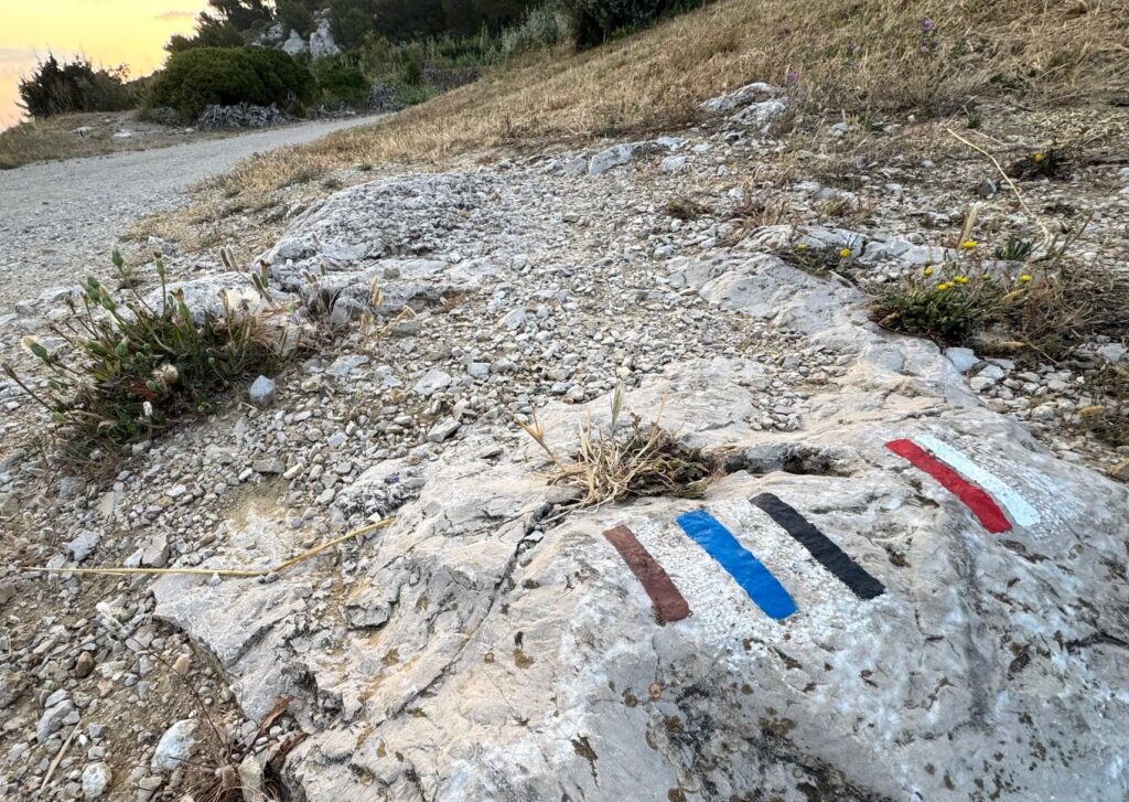 Point de départ de la traversée des Calanques