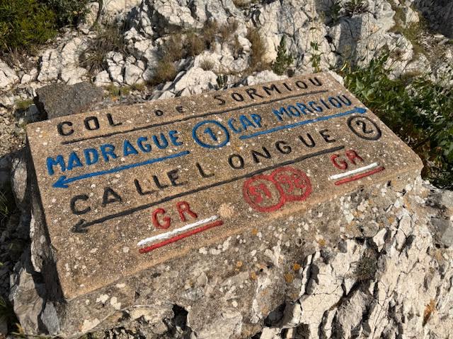 Col de Sormiou, à Marseille