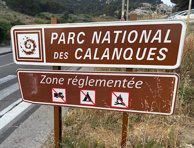 Porte d'entrée du Parc national des Calanques