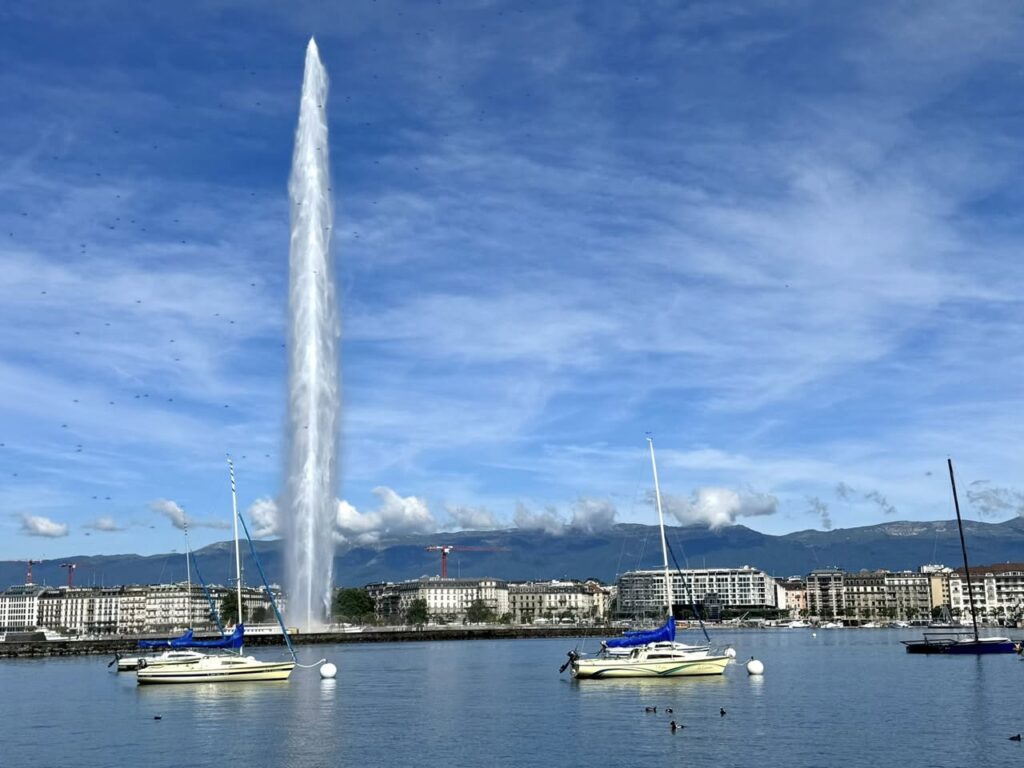 Le Jet d'eau de Genève