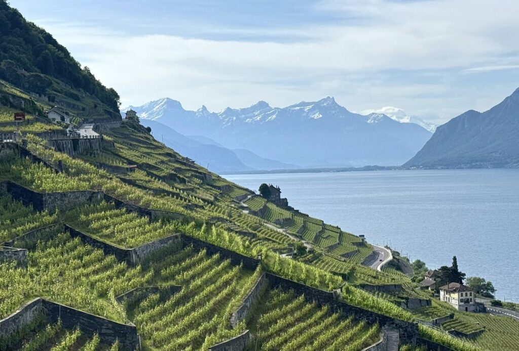 Tour du lac Léman à vélo,