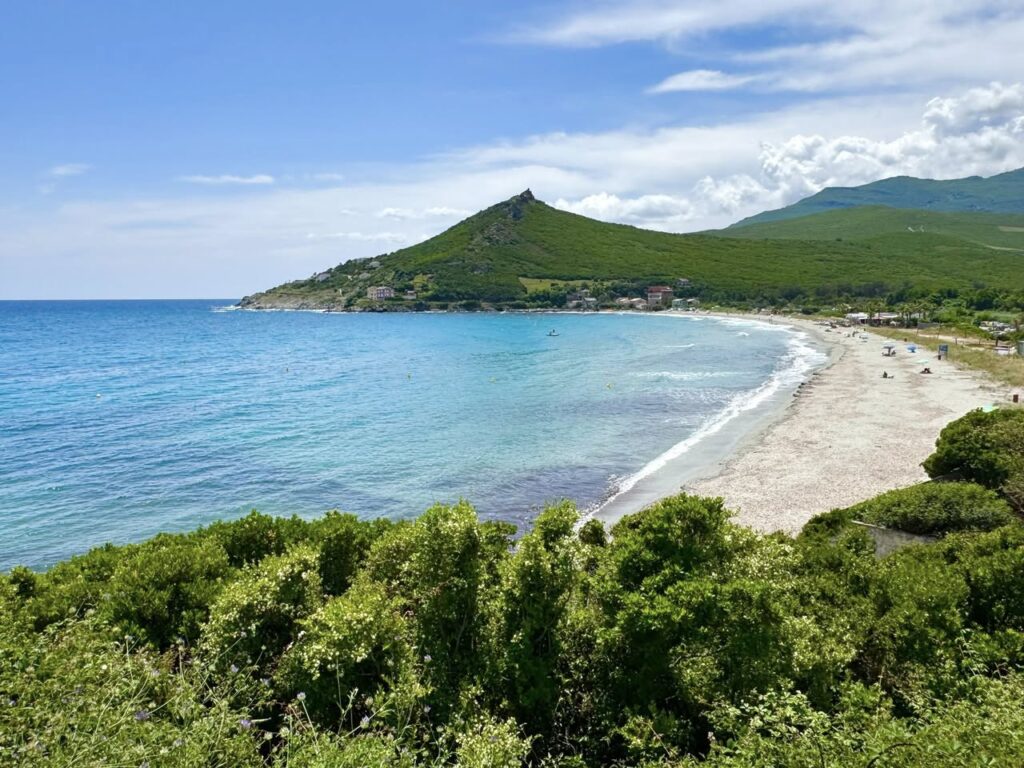 La plage de Pietracorbara