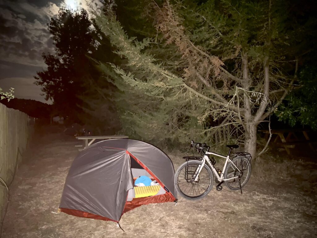 Au camping de Condrieu (Rhône)