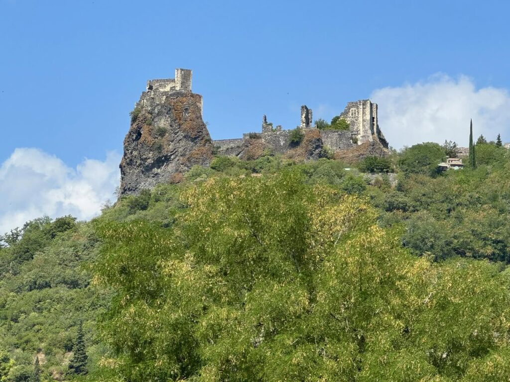 Le château de Rochemaure (Ardèche)