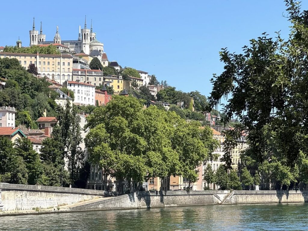 La colline de Fourvière à Lyon